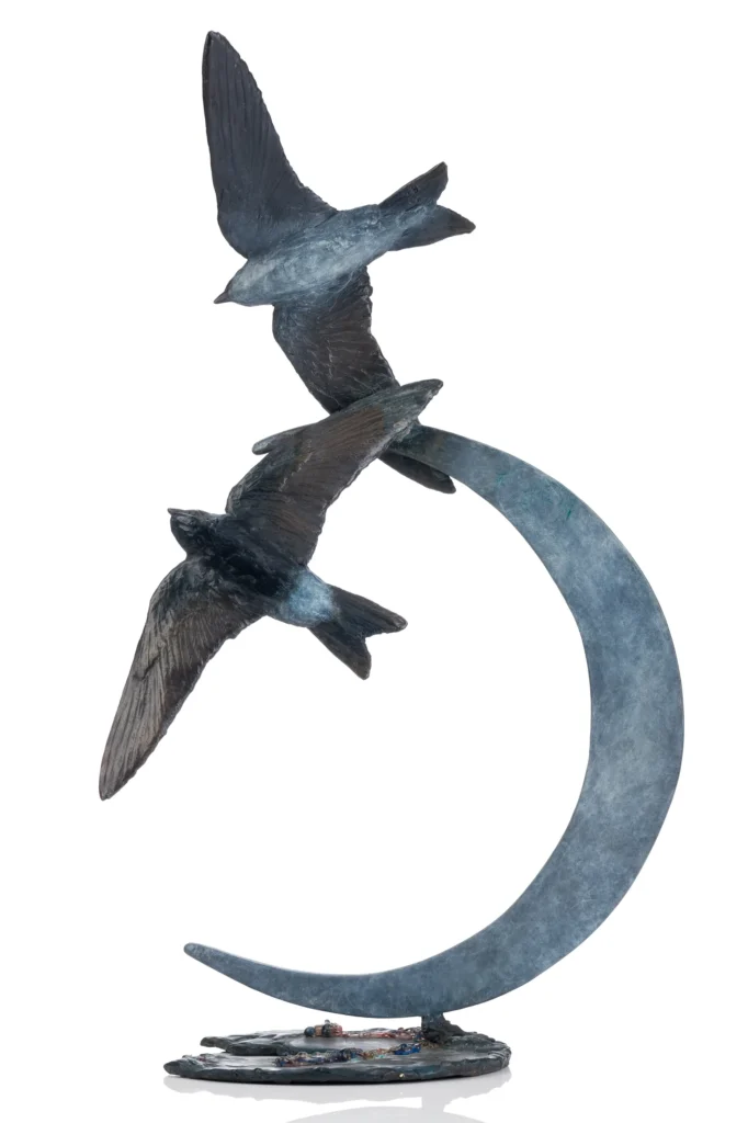 House Martins Touching the Moon – selected for the London Art Biennale 2025